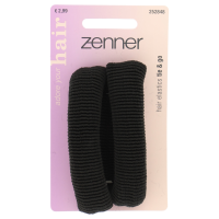 Zenner Elastiek Donut Roll up Zwart 2 stuks