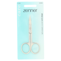 2X Zenner Nagelschaar Gebogen Zilver