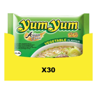 30X Yum Yum Noodles Soep Pak Groenten 60 gr