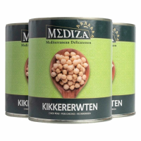 3X Mediza Kikkererwten 800 gr