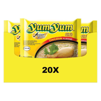 20X Yum Yum Noodles Soep Pak Kip 60 gr