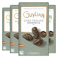 4X Guylian Chocolade Zeevruchten Dark Praline 112 gr