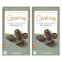 2X Guylian Chocolade Zeevruchten Dark Praline 112 gr