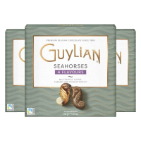 3X Guylian Chocolade Zeepaardjes Mix 154 gr