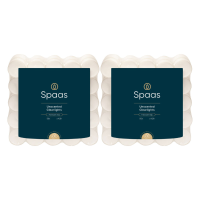 2X SPAAS Theelichten Wit 4,5 Branduren 50 stuks