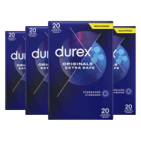 4X Durex Condooms Extra Safe 20 stuks
