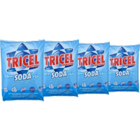 4X Tricel Zilver Soda Fijn 1 kg