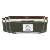 4X WoodWick Geurkaars Ellipse Frasier Fir 454 gr