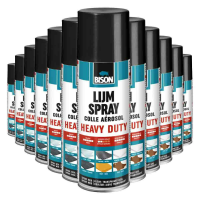 12X Bison Lijmspray Heavy Duty 500 ml
