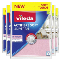 5X Vileda Doek Actifibre Soft Doek 2 stuks