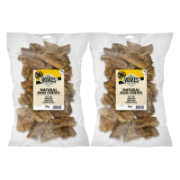 2X Voskes Hondensnacks Runderlong 500 gr
