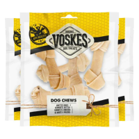3X Voskes Hondensnacks Geknoopte Botten Small 5 stuks