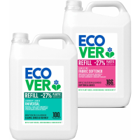 Ecover Ecologisch Wasmiddel Universeel & Wasverzachter Pakket