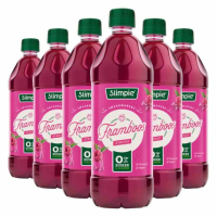 6X Slimpie Siroop Framboos 650 ml