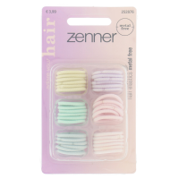 4X Zenner Kids Haarelastieken Pastel 36 stuks