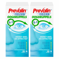 2X Prevalin 5 in 1 Direct Oogdruppels 10 ml