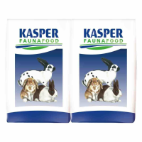2X Kasper Faunafood Konijnenkorrel Hobby 20 kg