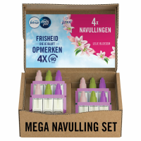 Ambi Pur Elektrische Luchtverfrisser Navulling Lelie Bloesem 4 stuks