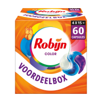 4X Robijn Wascapsules 3 in 1 Color 15 stuks