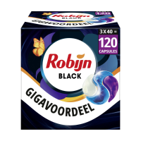 3X Robijn Wascapsules 3 in1 Black Velvet 40 stuks