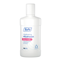 6X TePe Hydraterende Mondspoeling Smaakloos 500 ml