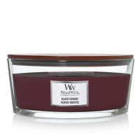 WoodWick Geurkaars Ellipse Black Cherry 454 gr