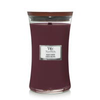 WoodWick Geurkaars Large Black Cherry 611 gr
