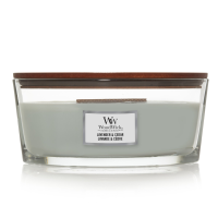 WoodWick Geurkaars Ellipse Lavender & Cedar 454 gr