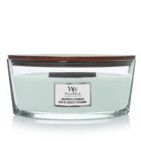 WoodWick Geurkaars Ellipse Sagewood & Seagrass 454 gr