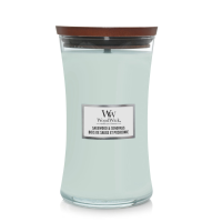 WoodWick Geurkaars Large Sagewood & Seagrass 611 gr
