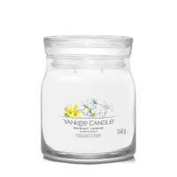 Yankee Candle Geurkaars Medium Jar Midnight Jasmine Signature 368 gr