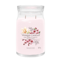 Yankee Candle Geurkaars Large Jar Pink Cherry & Vanilla Signature 567 gr