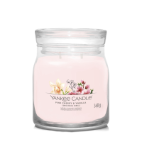 Yankee Candle Geurkaars Medium Jar Pink Cherry & Vanilla Signature 368 gr