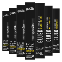 6X Got2b Glued 4 Brows & Edges Waterproof 16 ml
