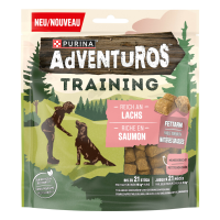 6X Adventuros Training Treats Zalm 115 gr