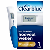 Clearblue Zwangerschapstest met Wekenindicator