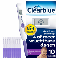3X Clearblue Ovulatietest Digitaal Geavanceerd 10 stuks
