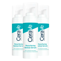 3X CeraVe Resurfacing Retinol Serum 30 ml