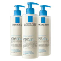 3X La Roche Posay Lipikar SyndetAP+ Douchecreme 400 ml