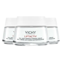 3X Vichy Liftactiv H.A. Verstevigende Crème Droge Huid 50 ml