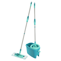 2E halve prijs: Leifheit Clean Twist Vloerwisser Dweil Set Compleet M Klittenband Ergo 33 cm