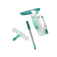 2E halve prijs: Leifheit Dry & Clean Raamzuiger met Steel 43 cm en Inwasser Click System