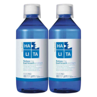 2X Halita Mondwater Frisse Adem 500 ml