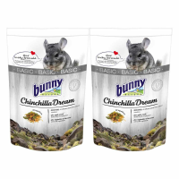 2X Bunny Nature Chinchilladroom Basic 1,2 kg