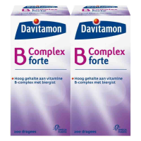2X Davitamon B Complex Forte 200 stuks