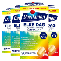 4X Davitamon Elke Dag 90 tabletten