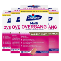 4X Davitamon Compleet Vrouw Overgang Multivitamine 60 tabletten