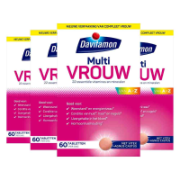 4X Davitamon Multi Vrouw 60 capsules