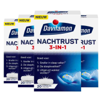 4X Davitamon Nachtrust 3 in 1 20 capsules