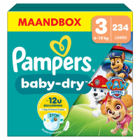 Pampers Baby Dry Luiers Paw Patrol Maat 3 (6 10 kg) 234 stuks